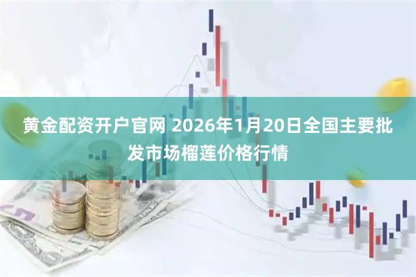 黄金配资开户官网 2026年1月20日全国主要批发市场榴莲价格行情
